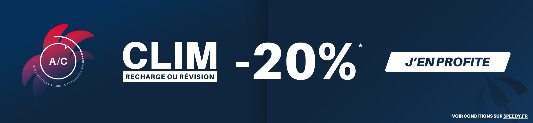 -20% sur le forfait Recharge Climatisation